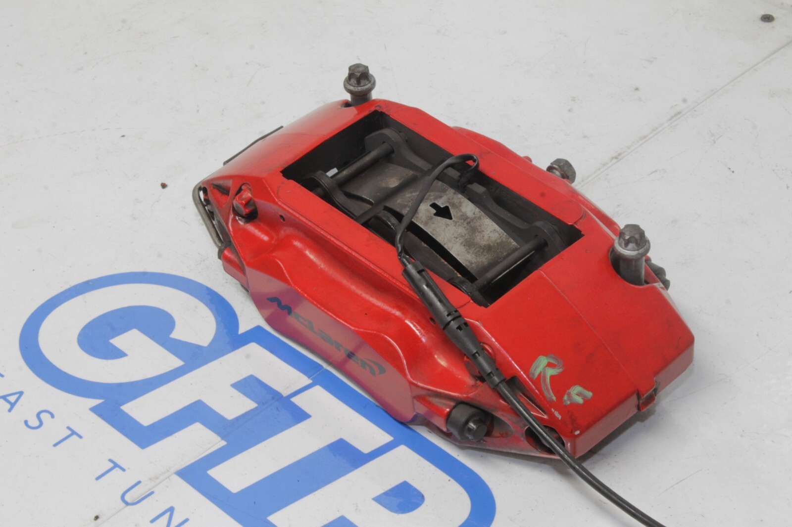 12-14 MCLAREN MP4-12C 12C 570 OEM RH PASSENGER FRONT BRAKE CALIPER RED 11C0564CP
