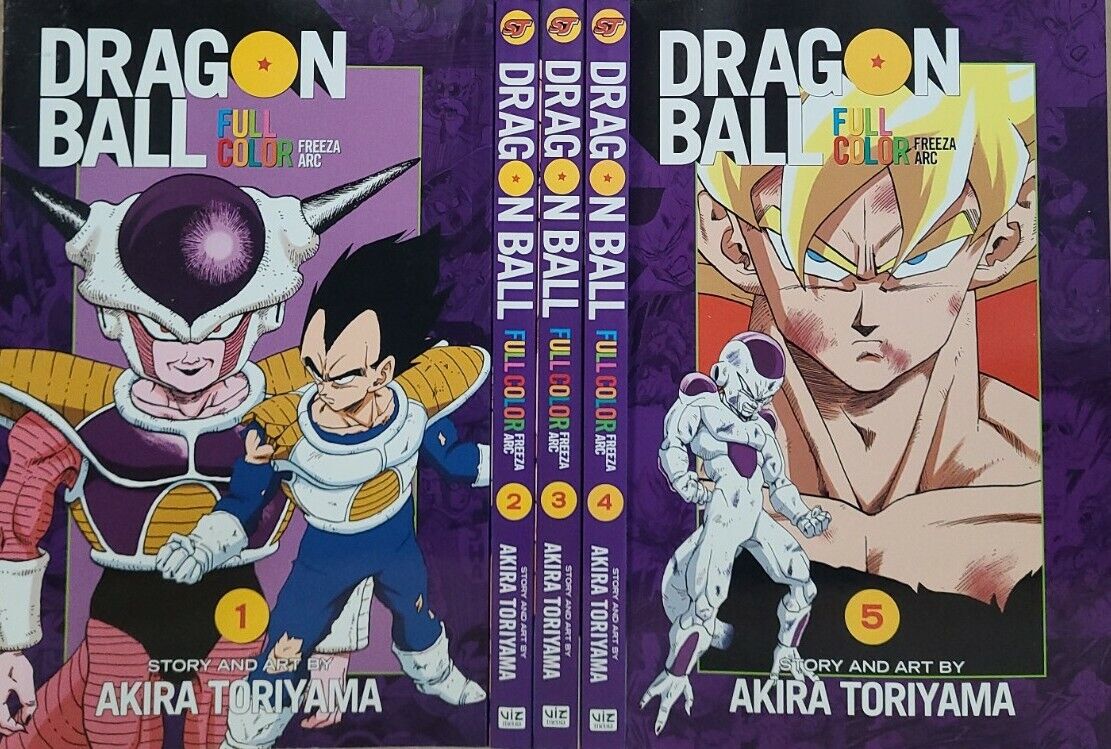 Dragon Ball Full Color-The Freeza Arc- OFFICIAL manga inside look