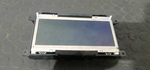Gebrauchte Ersatzteile, Display  Monitor LCD Navigationsgerät Audi A6 (2007)