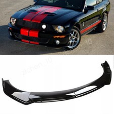 Front Bumper Lip Splitter Spoiler Chin Body Kit For Ford Mustang Gt V6 V8 Shelby Front Bumper Lip Splitter Spoiler Chin Body Kit For Ford Mustang Gt V6 V8 Shelby