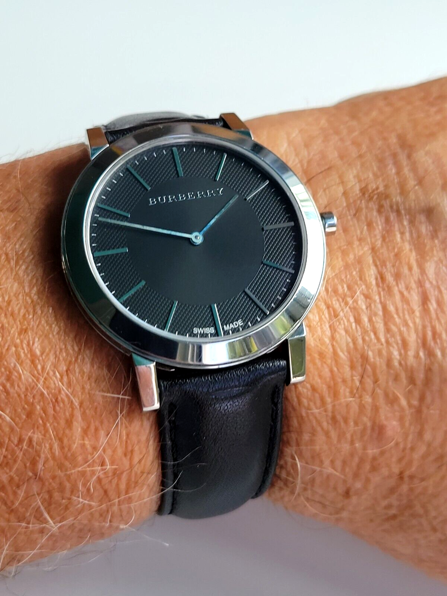 BURBERRY SLIM BU2351 SWISS QUARTZ STAINLESS STEEL DRESS BURBERRY SLIM BU2351 SWISS QUARTZ STAINLESS STEEL DRESS