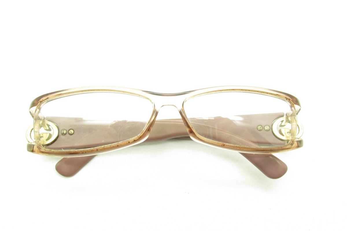 GUCCI DESIGNER WRAP RECTANGULAR GG2954 EYEGLASSES FRAMES ITALY 56