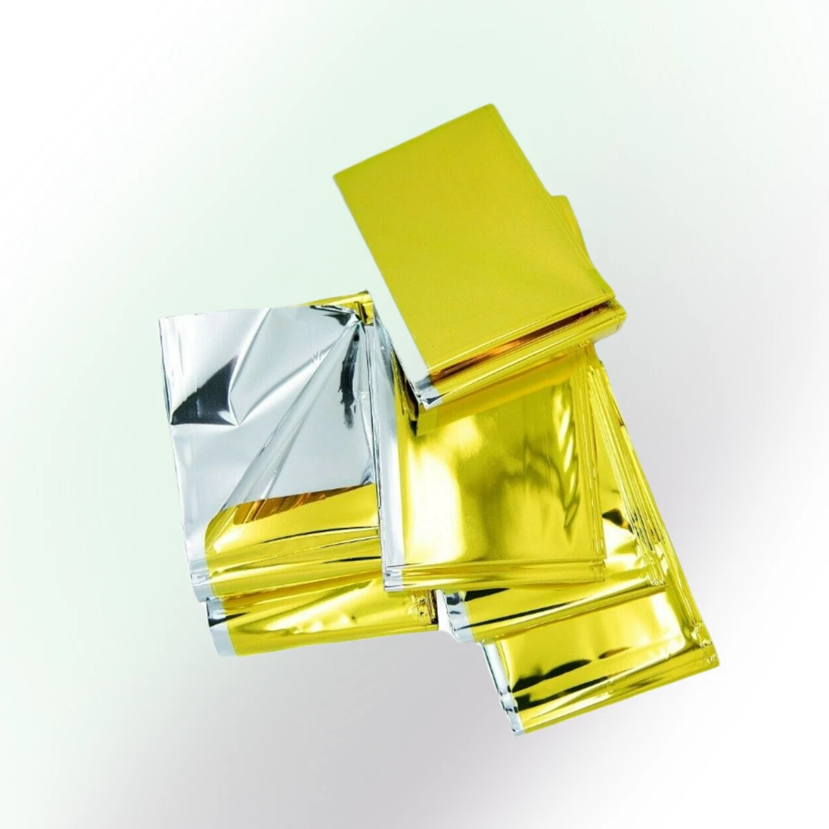 Gold/Silver Emergency Blanket Mylar Survival Reflective Foil Heat Space  Thermal | eBay