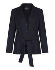 Jacket Aquascutum London Rainwear Jacket Trench Blue Woman