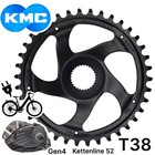 KMC Ebike Fahrrad Kettenblatt für Bosch Gen.4  Antriebsritzel 38 Zähne KL 52