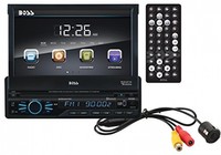 Boss Audio Bvb9967rc Single-din 7 Inch Motorized Touchscreen Dvd Player Front Boss Audio Bvb9967rc Single-din 7 Inch Motorized Touchscreen Dvd Player Front