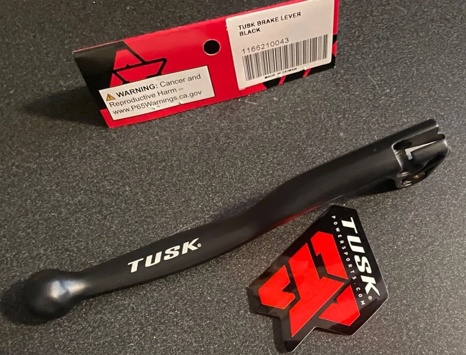 Tusk Brake Lever Black 1986 1987 1988 1989 1990 Yamaha BW80 Big Wheel BW 80 - Image 4 of 4