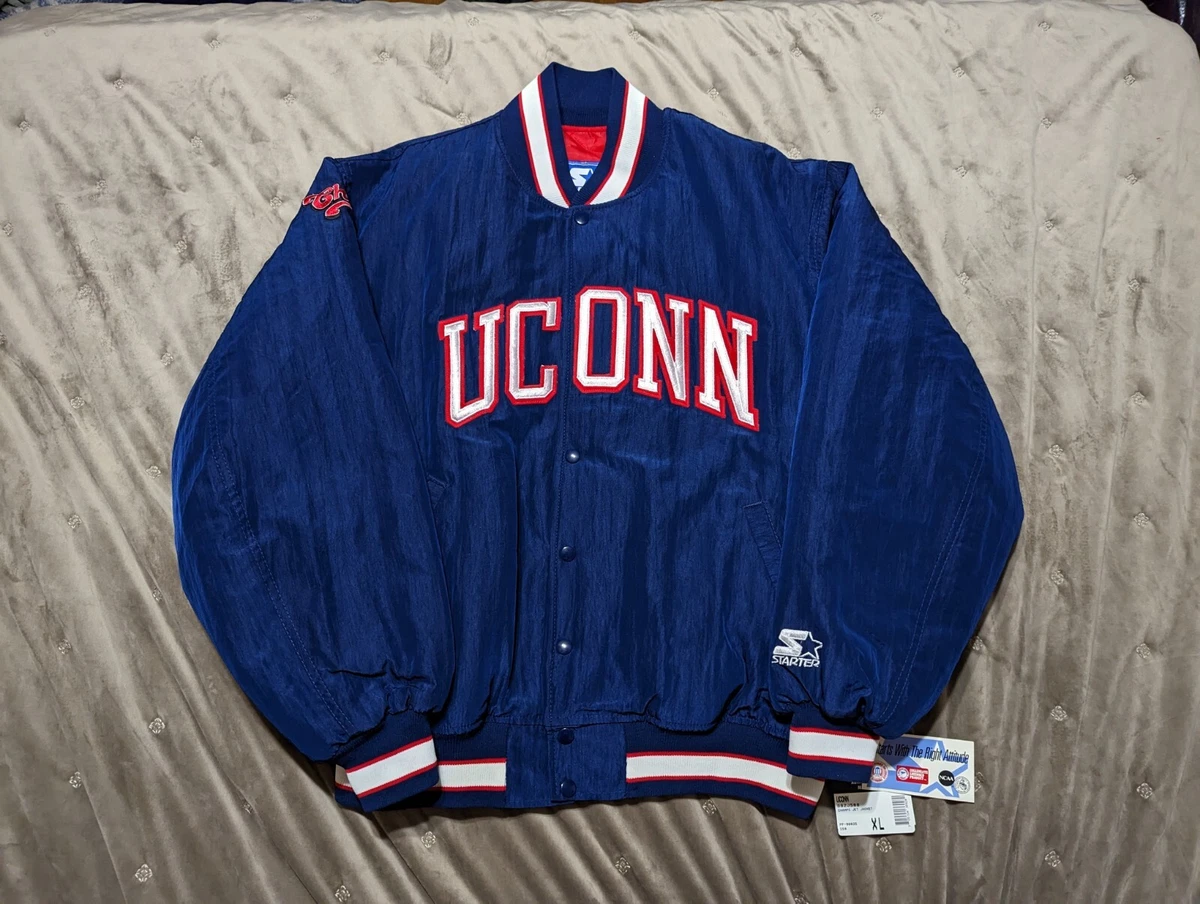 Vintage Starter Jacket UCONN Rare Championship Edition XL Made in USA NWT |  eBay