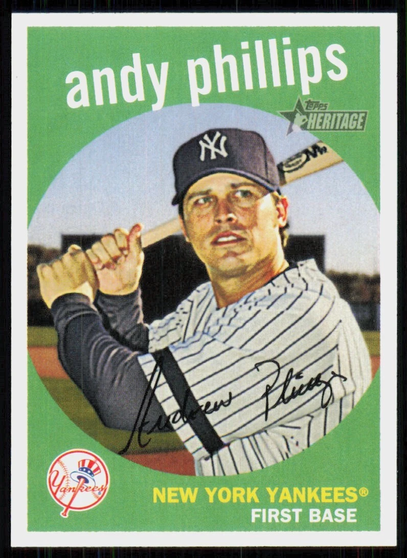 Andy Phillips trading card