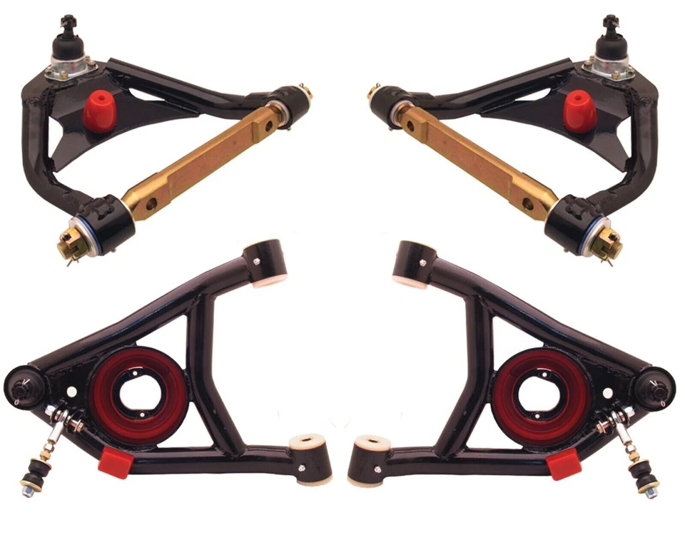 Brazo de control y conversión de disco Chevelle 1964-67, bobina delantera/trasera sobre suspensión Foto 4 de 4