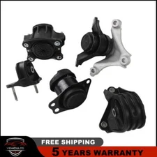 5Pcs Engine Motor & Transmission Mount For Honda Accord 2.4L A/T CVT 2013-2017