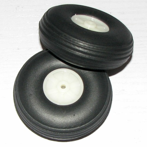 D95.3*Ø5.1*H31mm Ultra Light and High Flexibility Rubber PU Wheel & Plastic Hub - Picture 11 of 12