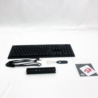 Redragon K619 Horus RGB QWERTY mechanische Tastatur, ultradünne kabelgebundene