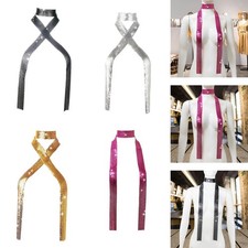 Sciarpa con Paillettes in Metallo, Leggera, Alla Moda, per Matrimoni E Feste, Da