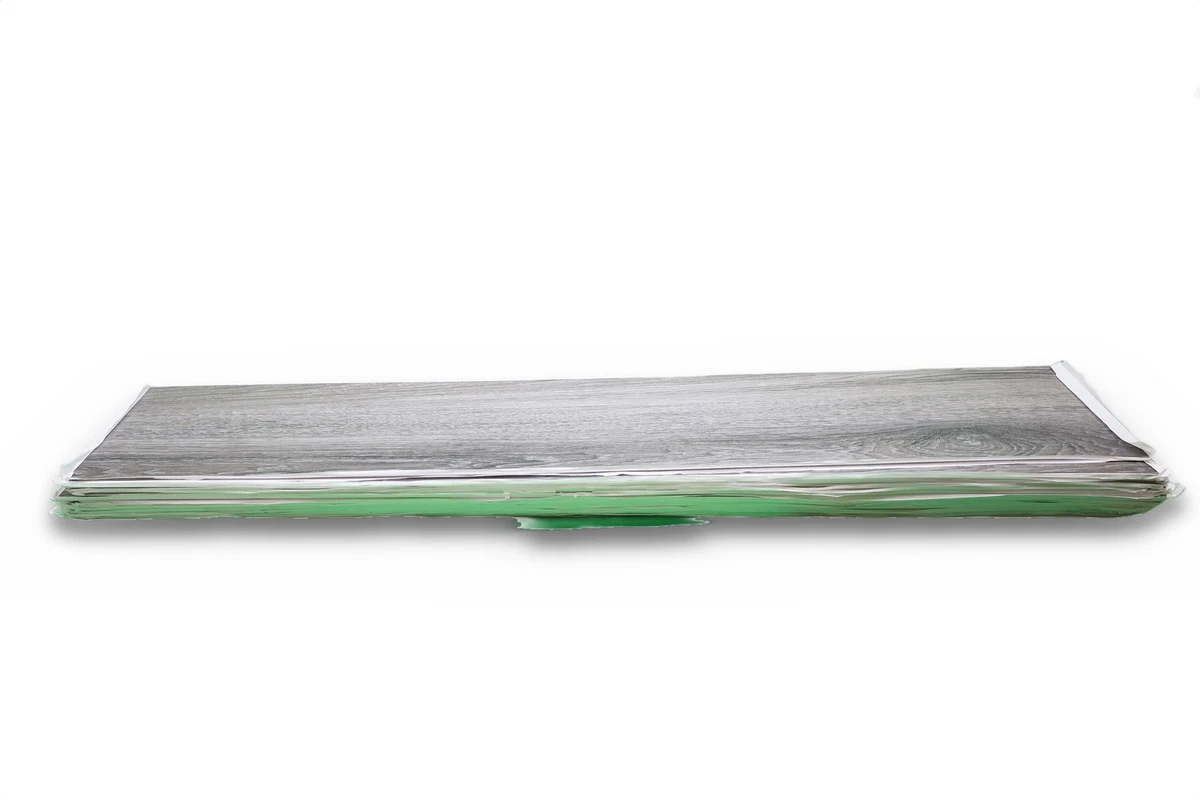 INMOZATA Suelo Vinilo Autoadhesivo PVC 36 Azulejos 5,02m² 2mm Gris Marrón