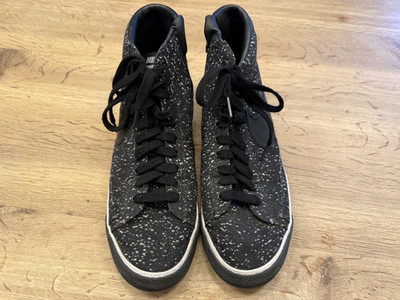 Nike ID Old School Blazer 1 of 1 in Speckled Colorway with Side Zip