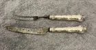 1897 Gorham Strasbourg Sterling Silver Carving Set