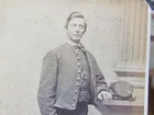 Civil War soldier from Williamsport Pennsylvania cdv photograph