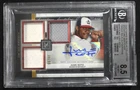 Juan Soto 2020 Museum Collection Signature Swatches Triple Relic Auto /99 BGS8.5