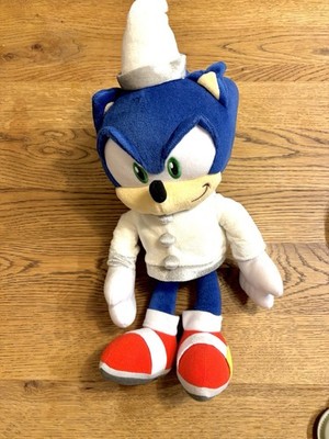 Sonic The Hedgehog Super Jumbo Plush Doll 15.7'' Tokyo Joypolis Christmas Ver.
