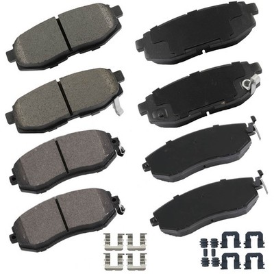 Front And Rear Ceramic Brake Pads Kit For 2017 SUBARU BRZ 2017-2020 TOYOTA 86