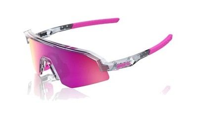 100% Gafas de sol ciclismo SLENDALE POLISHED TRANSLUCENT GREY XS