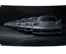 Porsche 911 Range Banner Fahne 60 x 90 CM