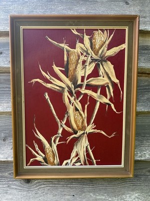 Contemporary Oil Painting Corn On The Cob