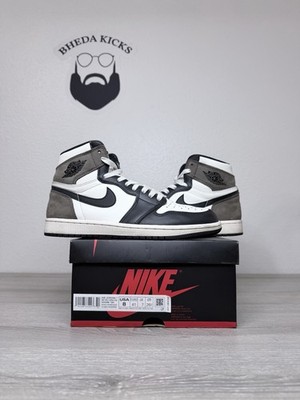 Size 8 - Jordan 1 Retro OG High Dark Mocha 555088-105 Men s Preowned