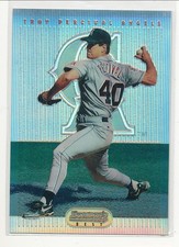 1995 Bowman's Best Troy Percival Blue Refractor #52