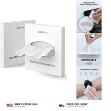 Microfiber Cleaning Cloth 100 Pack Lens Wipes for Eyeglasses Screen