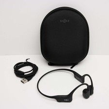 Shokz OpenRun Bone Conduction Open-Ear Endurance Headphones - Black