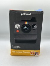 Polaroid Now 3rd Gen I-Type Instant Camera  Film Bundle Black 8 Color Photos