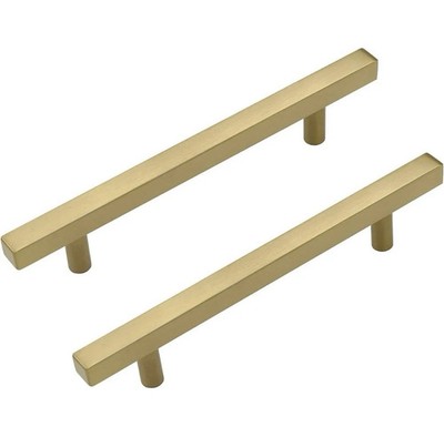 LONTAN 10er Pack Gold Küchenschrankgriffe 128 mm Schrankbeschläge