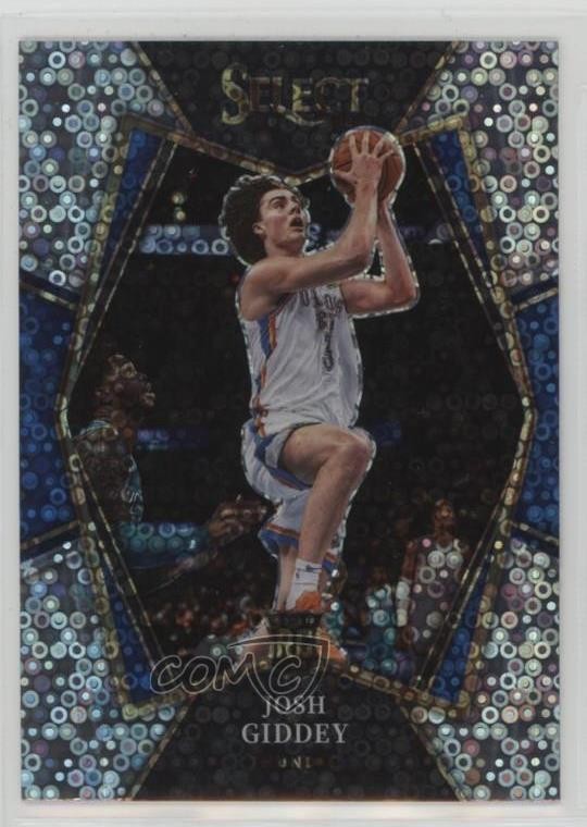2021-22 Panini Select Premier Level Disco Prizm Josh Giddey #143 10h2