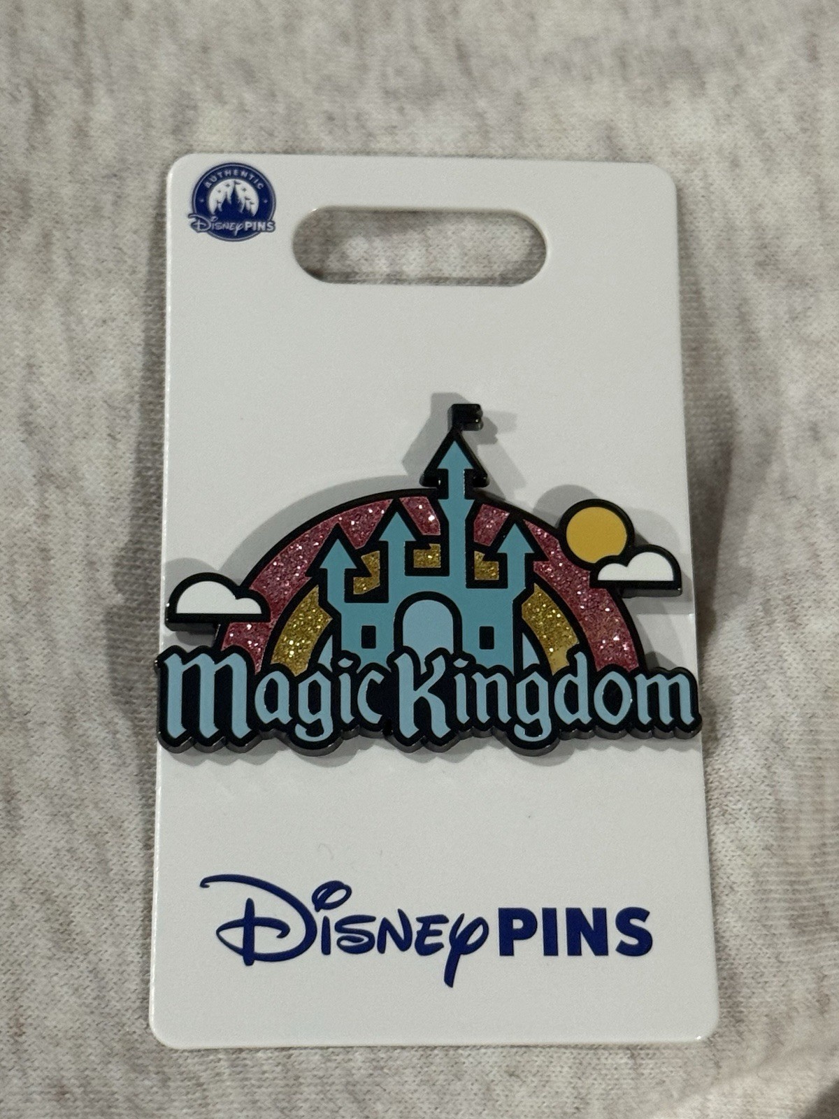 Disney Park Icons 2026 Magic Kingdom Castle Rainbow Pin New OE New
