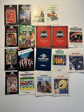 Lot of 18 Activision Atari 2600 Instructions Manuals 1980s Authentic Original
