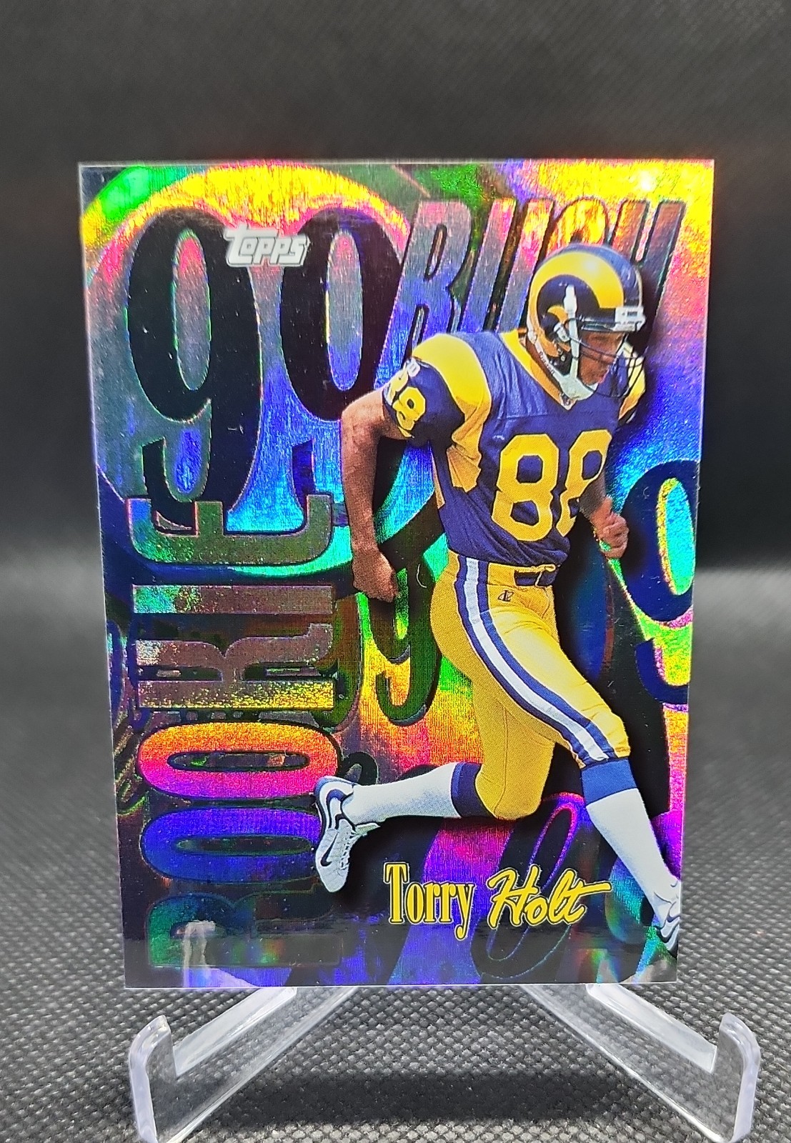 1999 Topps Chrome - All-Etch Torry Holt #AE27 Refractor (RC)