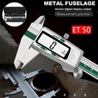 150mm LCD Digital Electronic Vernier Caliper Stainless Steel Micrometer Gauge US