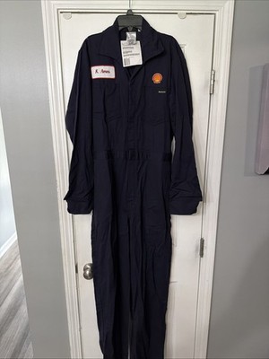 NWT Workrite FR  Coveralls MEDIUM Blue Flame Resistant  Work USA Women s