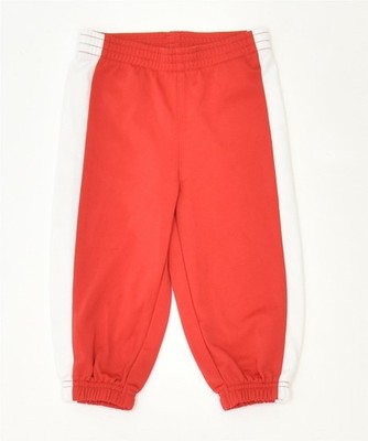Puma Jungen Trainingshose 9-12 Monate Rot Colourblock Polyester Sport JR04