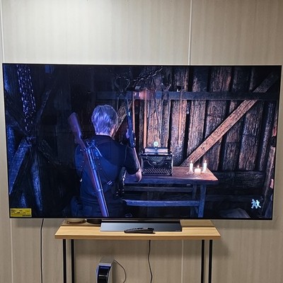 LG Electronics OLED77C3PUA 77-inch OLED Display TV HDMI Ethernet Inputs Black