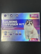 Calming Diffuser Kit 6 in 1 for Cats, 30 Days Refill
