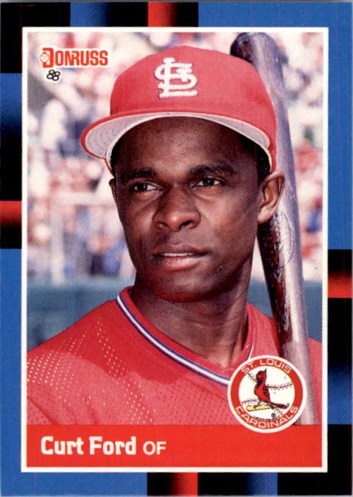 1988 Donruss #417 Curt Ford - BB