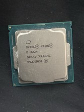 Intel Xeon E-2224 3.40GHz 4-Core 8MB LGA1151 SRFAV CPU Processor