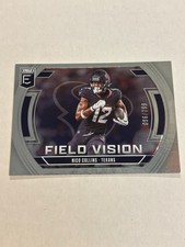 2025 Donruss Elite Nico Collins 96/799 Field Vision Silver Texans SP TT4
