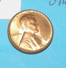 1949 S       LINCOLN WHEAT CENT   CHOICE RED UNCIRCULATED  #4