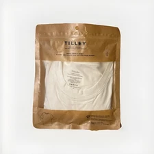 Tilley Endurables Large White Travel T Shirt  Lightweight