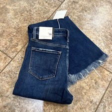 NEW KanCan Women's Jeans High Rise Wide Leg Denim Size 9/28-Free Shipping