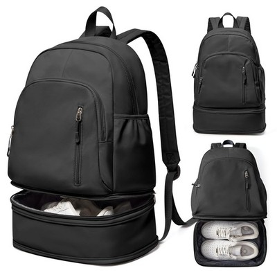 Gym Backpack for Women Men,Cheer bag,Lightweight Gym Bag with Shoe Compartmen...